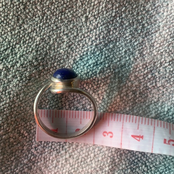Lapis lazuli Silver Ring - Picture 4 of 7